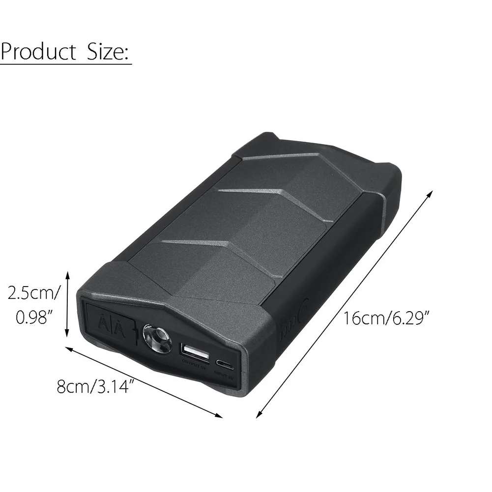 12V 99900mAh мини-панель солнечных батарей Портативный автомобиль скачок стартер Батарея USB Зарядное устройство экстренного Мощность банк SOS светодиодный фонарь светильник для пусковое устройство