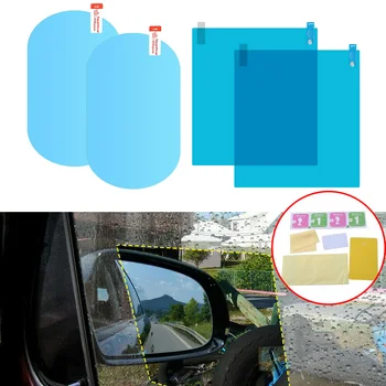 

Window Decal Scratch resistant Anti-fog Films Bathroom Rearview Waterproof