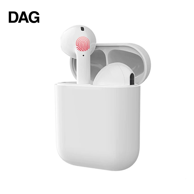 

DAG i17 TWS Wireless Earphone Bluetooth 5.0 Touch Control Automatic pop up sport Headset 3D Stereo with charging box Built-in HD