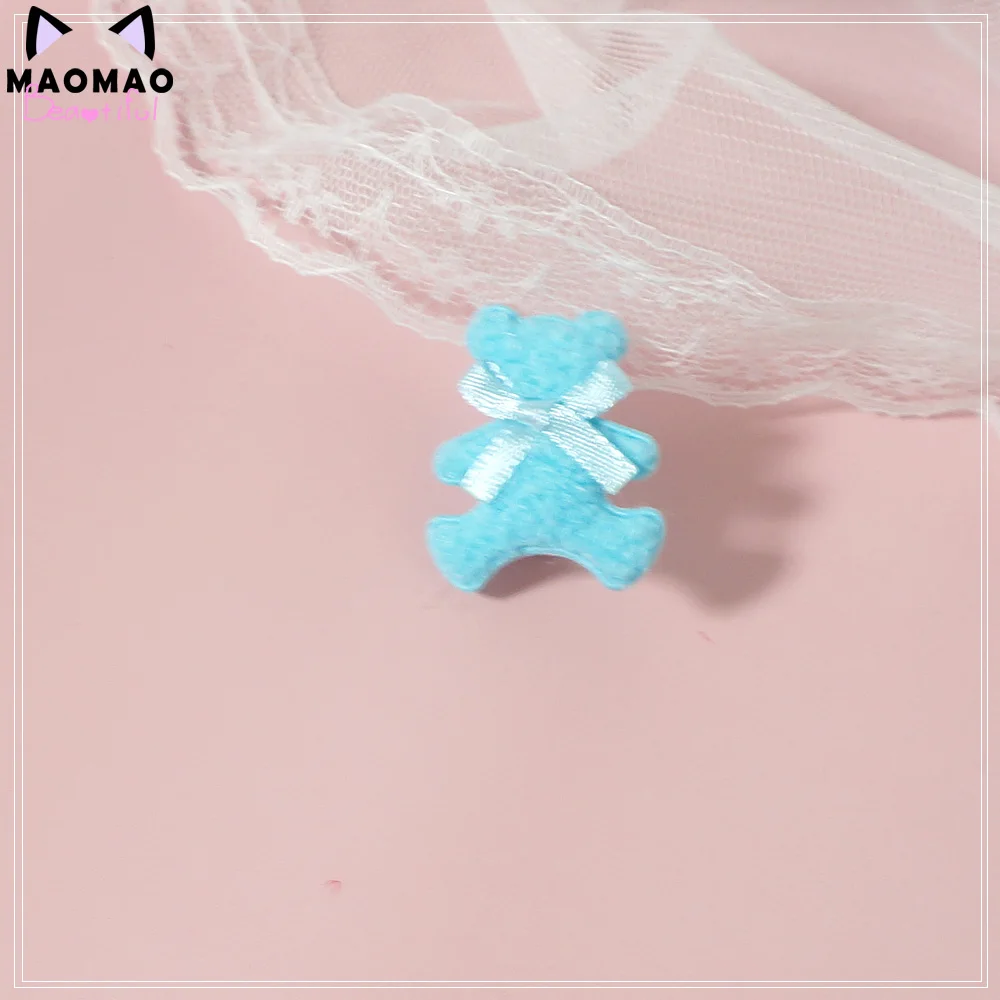 Blue Японский милый ангел, медведь, заколка для волос, Лолита, аксессуары для волос, маленькая свежая повязка на голову для девочек-подростков, заколка для волос ручной работы, украшения для волос, косплей - Цвет: Blue