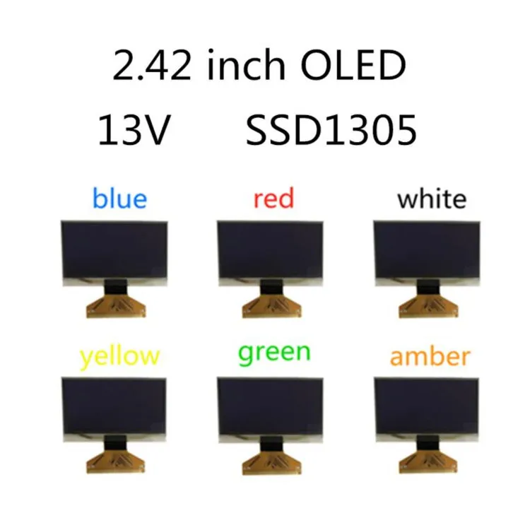 2 42 дюймов OLED Дисплей 128*64 матричный SSD1309 драйвер UG-2864ASGPG14 припоя 31PIN