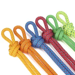 Climbing Rope Portable 6mm Non-slip Downhill Rope for Survival Mountaineering Buckle Safety Rope Floating Rope Life Saving Tools