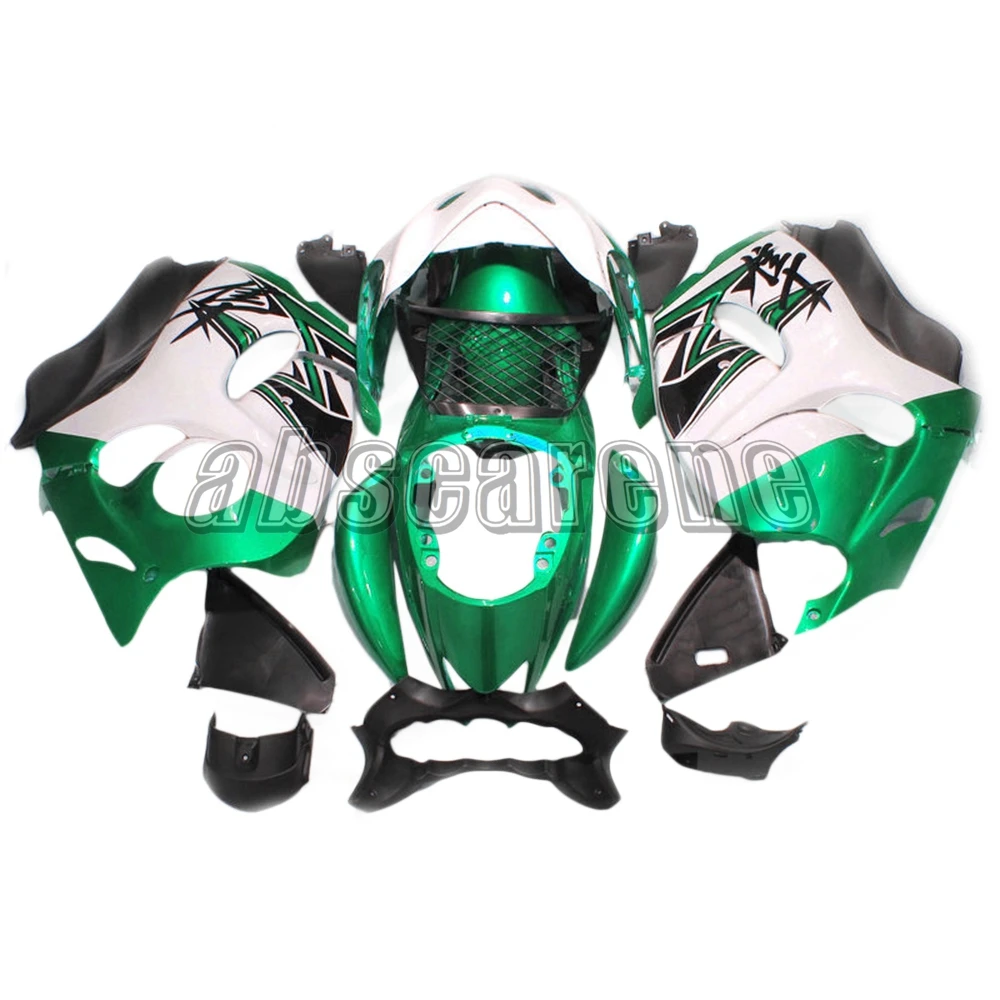 Полный обтекатель для Suzuki GSXR1300 Hayabusa 2008- 09 10 11 12 13 14 15 16 ABS пластик инъекции Cowlings белый жемчуг зеленый