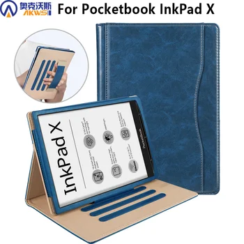 

Cover case for Pocketbook Inkpad X 10.3" tablet cover case with hand holder multi-stand function