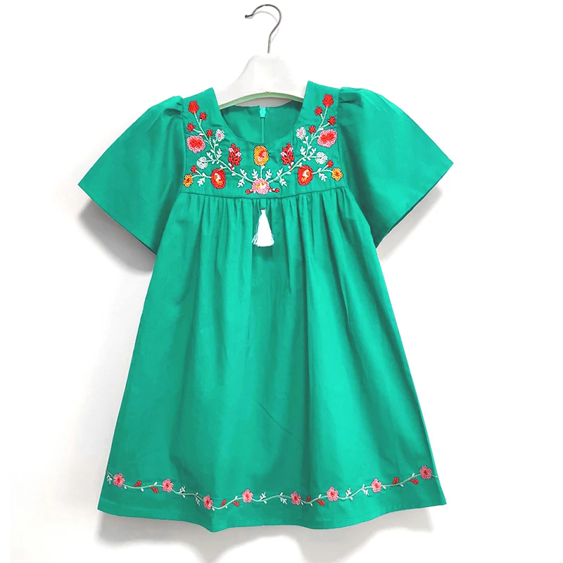 baby boy dress Girls Clothes Summer Princess Dresses vestidos kids dresses for girls Cotton embroidered Girls Dress children clothes girl 2-7Y newborn baby dresses Dresses