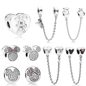 

2019 100% 925 Sterling Silver Cartoon Fairy Cute Animal 797172 Gestures 797173CZR CLIMBING SAFETY CHAIN 797169EN12 VINTAGE CLIP