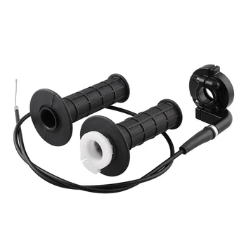 

Twist Throttle Handle Grip Cable Set for Mini Bike Motorcycles Universal Car Styling