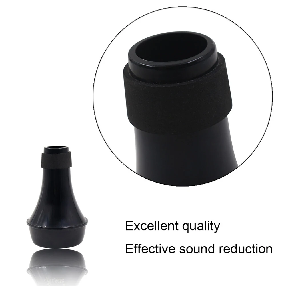 Portable Practice Straight Practical Beginner Trumpet Mute ABS Reduce Sound Accessories Tenor Silencer Alto Lightweight