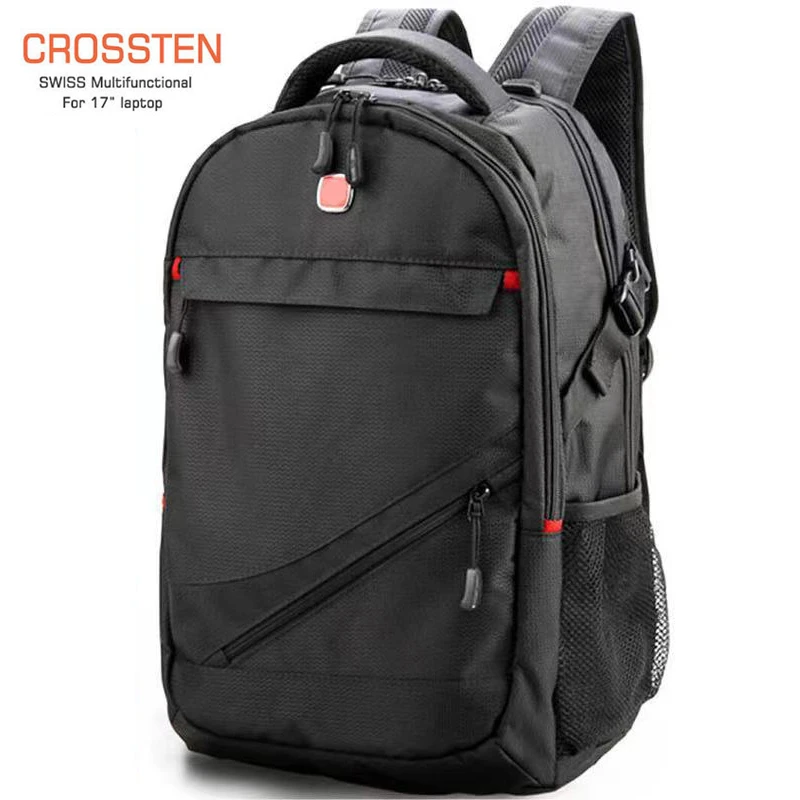Crossten mochila para ordenador portátil de pulgadas, morral multifuncional suizo viaje, Oxford, escolar, SA006 GEAR|Mochilas| - AliExpress