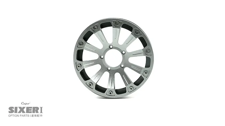 CNC сплав ступицы колеса 2,8 дюймов для CAPO SIXER 1 Suzuki Samurai 1/10 rc автомобиль 4 шт