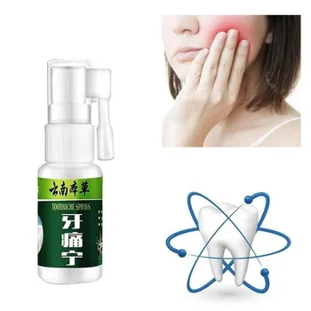 

20ml Chinese Medecine Herbal Toothache Spray Effectively Relieve Swollen And Painful Gums Decayed Tooth Pain Oral Care Solution