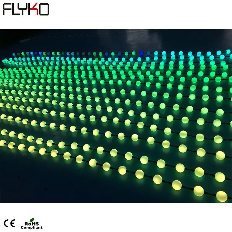 Free shipping 3x4m New idea of led pixel ball for DJ background decoration | Лампы и освещение