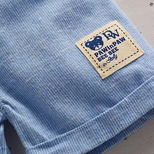 mu свободные Детские хлопковые льняные шорты для мужчин и женщин детские летние шорты на гусеничном ходу из полиэстера и хлопка