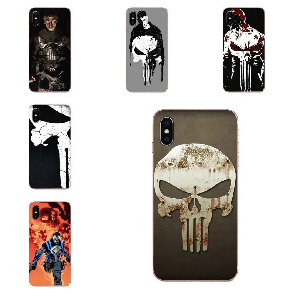 Мягкий художественный принт Каратель Frank Castle для Huawei Honor 5C 5X 6A 6X 7 7A 7X 8 8A 8S 8X 9 10 30 Lite