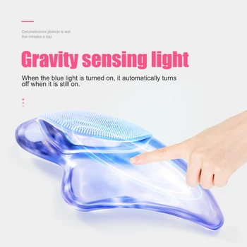 

Luminous Crystal Scraping Board Silicone Facial Massage Tools for SPA Skin Care can CSV