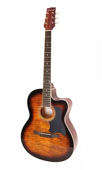

C901t-bs acoustic guitar, with neckline, sanberst, Caraya