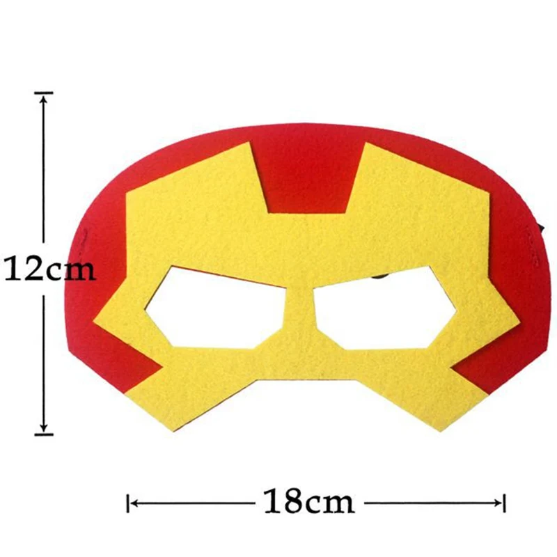 Супергерой маска Косплей Супермен Бэтмен Человек-паук Халк Тор Железный человек принцесса Хэллоуин Рождество Дети Взрослые вечерние Костюмные маски