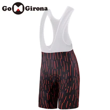 GOMGIRONA велосипедные шорты с нагрудником для мужчин и женщин, спортивная одежда для улицы, шорты с нагрудником Coolmax, гелевая подкладка, велосипедные шорты с нагрудником для езды на велосипеде, одежда для велосипеда