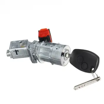 

Hot Ignition Lock Barrel Starter Switch+Key for Renault for Vauxhall Fiat 2005-2012 7701208408 8200214168 N0502064 N0502060 N050
