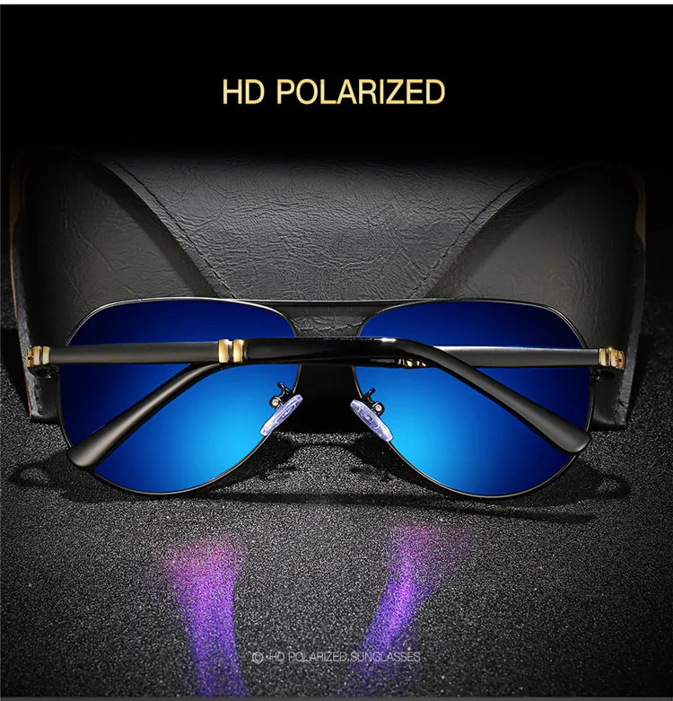 Модные Винтажные Солнцезащитные очки hd vision, очки для вождения автомобиля, для улучшения зрения, Мужские поляризационные очки для водителей, авто очки