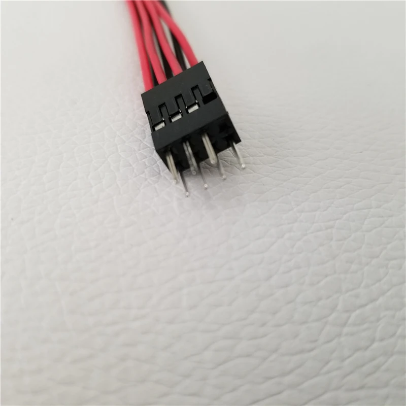  Hd Audio 9Pin Femmina a 7Pin Maschio Adattatore Jack Cable per Lenovo Scheda Madre Atx per Ospitare