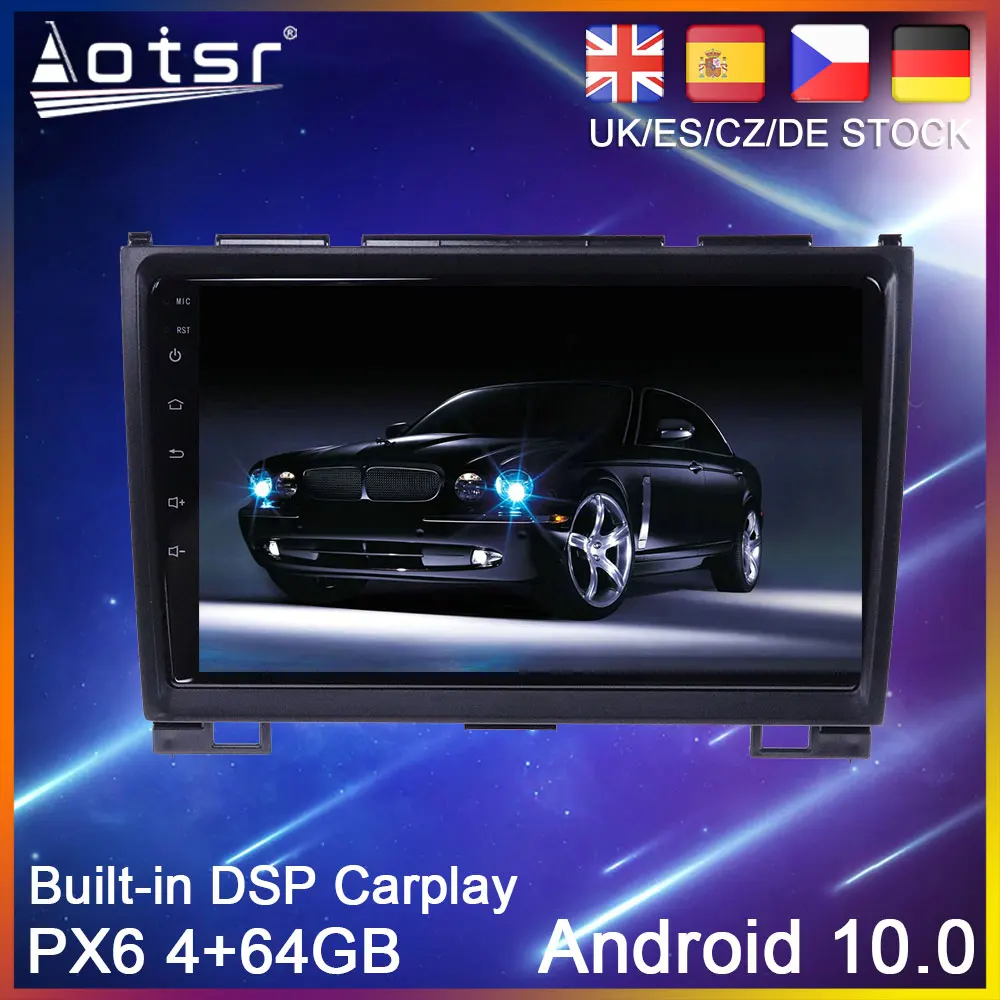 Android 10 0 64G PX6 Автомобильный GPS навигатор для Haval H3 H5 2011 2012 2016 автомобильный DVD Авто