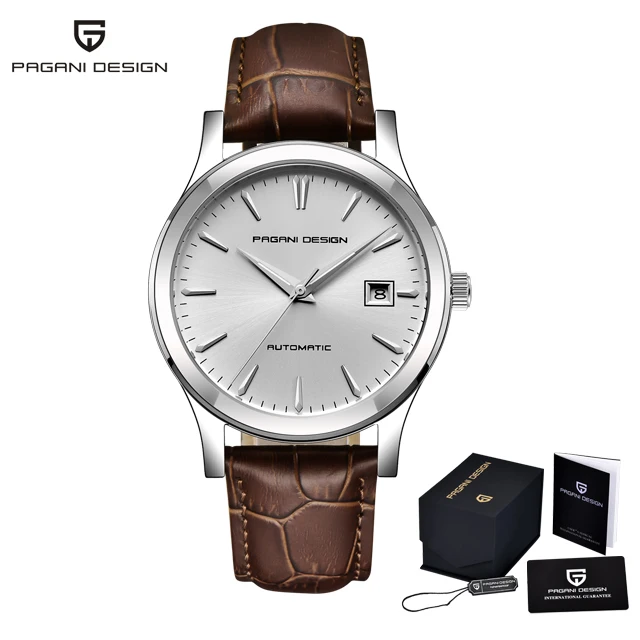 2021 Pagani Design Minimalist Classic Men's Mechanical Watch Stainless Steel Automatic Waterproof Watch Luxury Relogio Masculino 