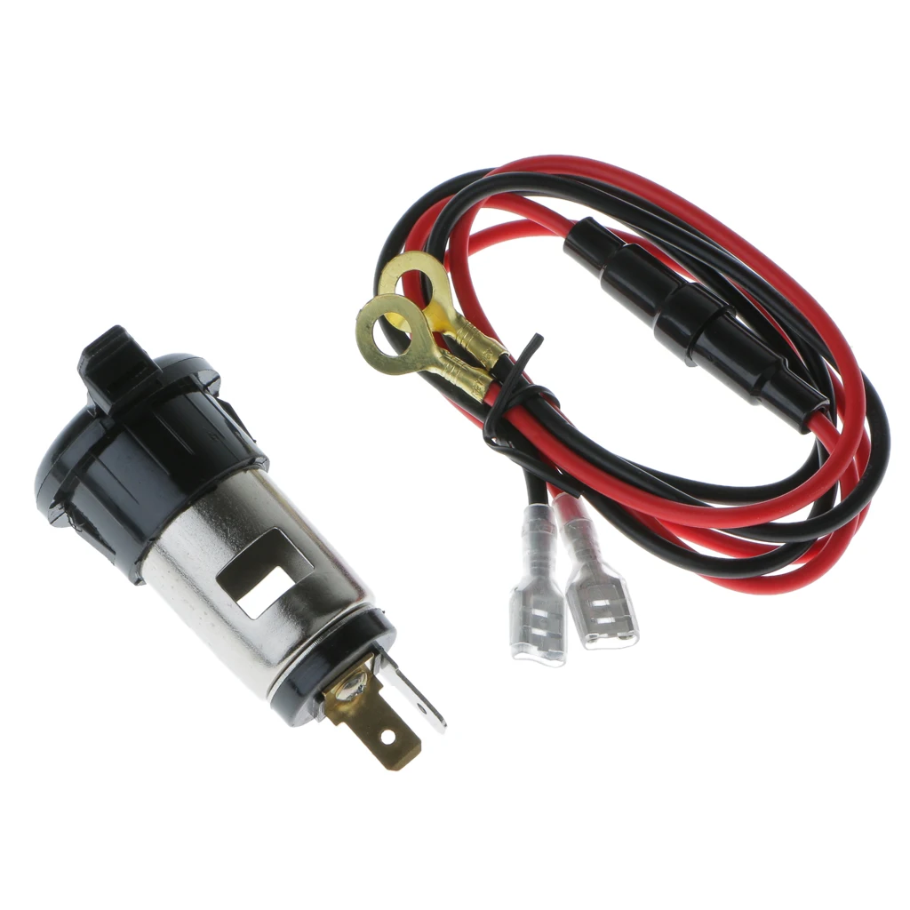 Мотоцикл 12V 120W автомобиль мотоцикл Лодка зажигалка Мощность разъем