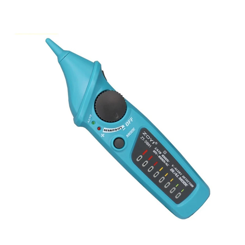 ZOYI ZT-DB01 Non-Contact Voltage Detector AC Voltage Tester Pen With LED Light Voltage Indicator 12-1000V Adjustable Sensitivity