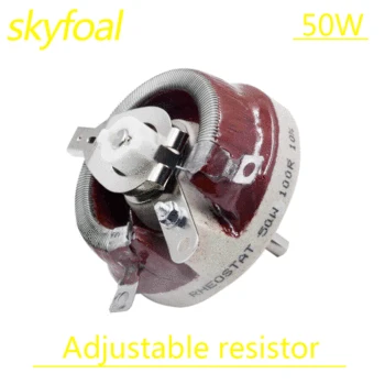 

50W.high quality.military level.american resistor.made of ceramic.potentiometer.Disc shape.adjustable resistor.sliding rheostat