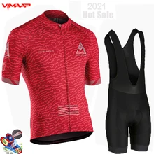 2022 Summer Pro Team Cycling Jersey Set Breathable Mountain Bike Clothes MTB Bicycle Cycling Uniform Road Bike Racing Sportswear