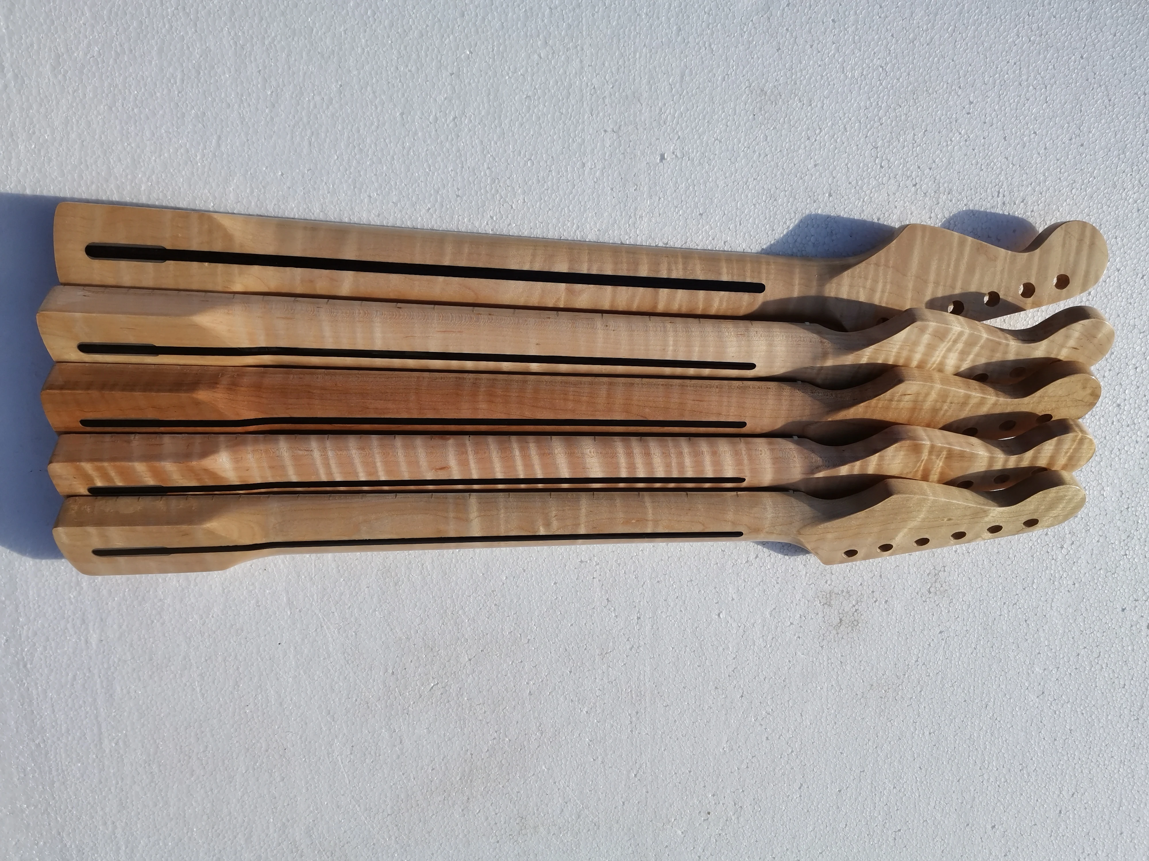

Гриф для гитары one Tiger Flame Maple, 21 лад, 25,5 дюйма, темно-желтый жемчуг, инкрустация «сделай сам»