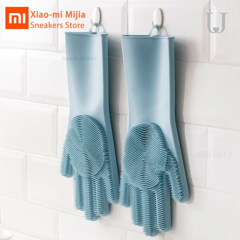 Xiaomi Mijia Youpin Jotun яркая детская одежда с рисунком персонажей Джуди силиконовые перчатки для уборки по охране окружающей среды и теплоизоляция