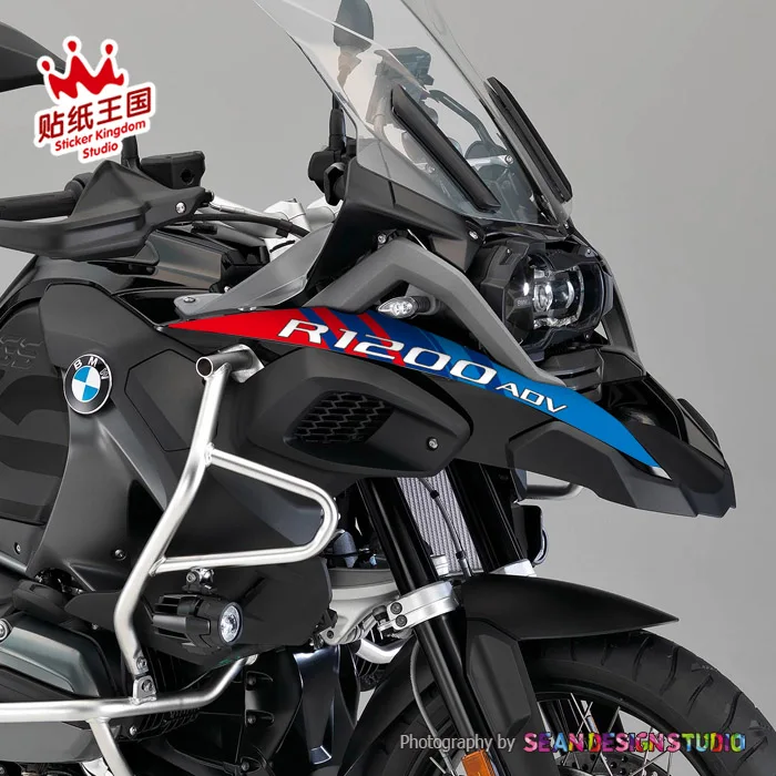 

For BMW Motorrad R1200 ADV LC 2014-2018 kit Beak Fender Motorcycle Decal Sticker Waterproof M 24