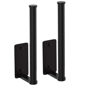 

Paper Towel Holder Perfect Tear Wall Mount Paper Towel Stand Install Vertically or Horizontally (2 Pack) CNIM Hot