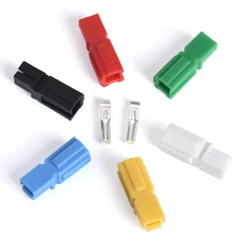 Anderson-enchufe de alimentación de un solo polo, Conector de carga de batería de coche, terminales de Cable de alta corriente, DC 30A/50A/75A/120A/180A 2