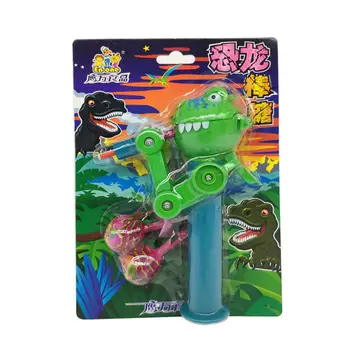 

Creative Trick Lollipops Holder Robot Dinosaur Shape Decompression Toy Gift 72XC