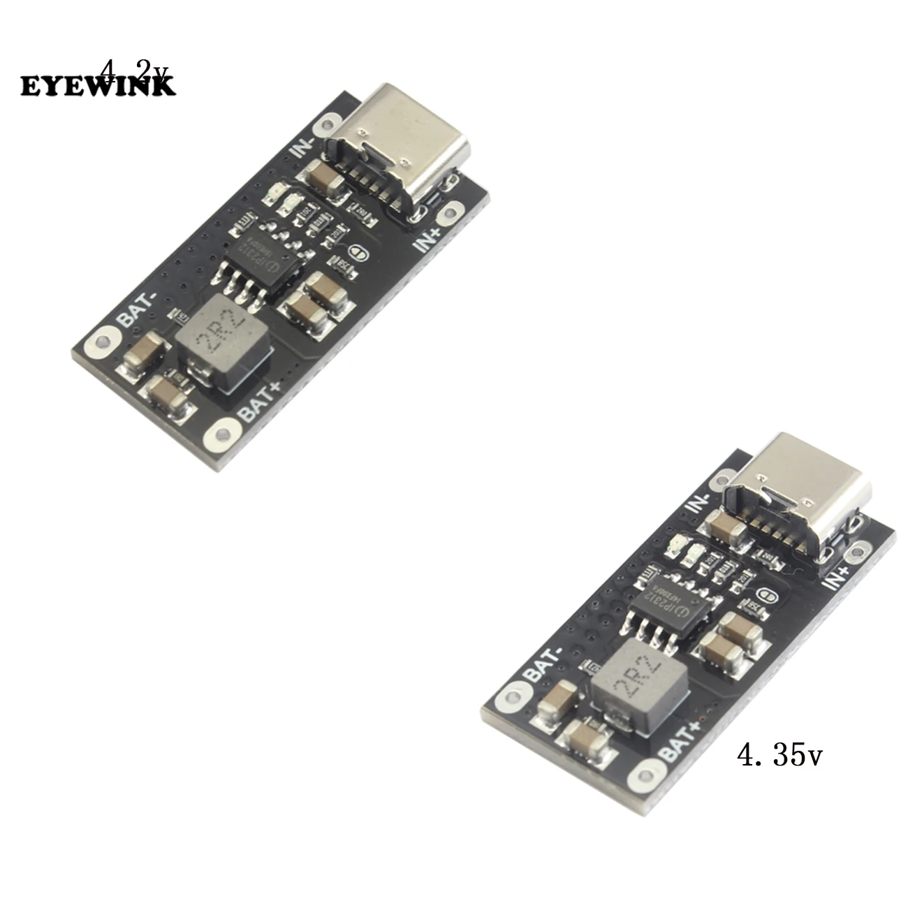 Тип C USB полимерная Тройная литиевая батарея Быстрая зарядка плата вход ток