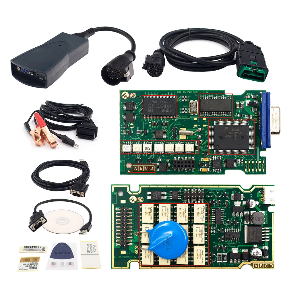 Диагностический инструмент OBD2 Lexia 3 полный чип Diagbox PP2000 Lexia3 V7.83 Fireware 921815C для Citroen и