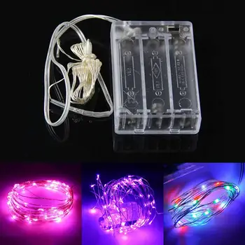 

3.0M 30LED Copper Wire String Strip Light For Christmas 3AA W/Battery Case