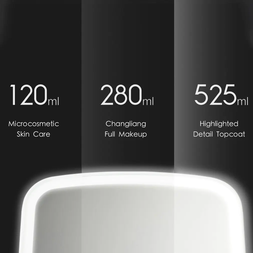 Original xiaomi Mijia Intelligent portable makeup mirror desktop led light portable folding light mirror dormitory desktop Original xiaomi Mijia Intelligent portable makeup mirror desktop led light portable folding light mirror dormitory desktop