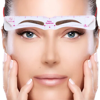 

48 Pcs Practical Eyebrow Stencil Eyebrow Template Makeup Tool for Women Girl