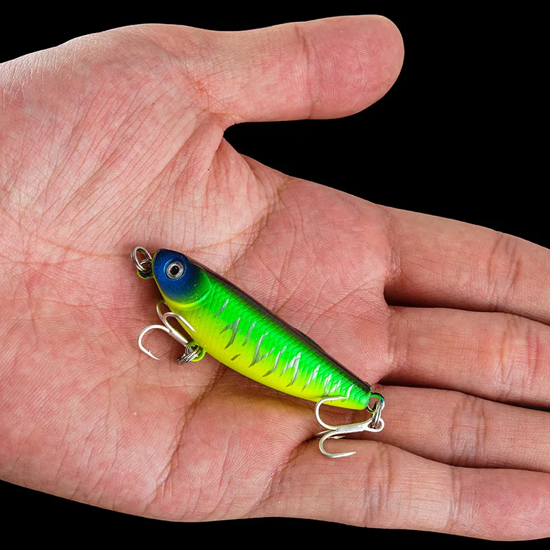 

Mini Water Surface Reservoir of Word Dog Floating of Lure Light Pencil Small Lure Bass Mandarin Fish Greenish Blue Shoots 50 Yua
