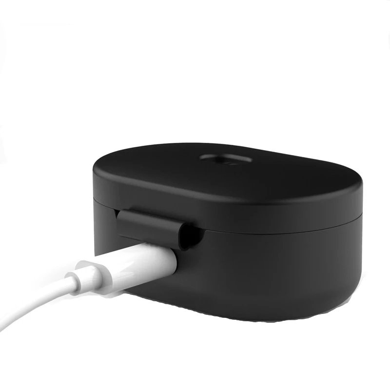 2-в-1 беспроводные bluetooth наушники чехол силиконовый чехол 2A кабель передачи данных для аndroid 1 м для Redmi Airdots TWS Funda Redmi Airdots