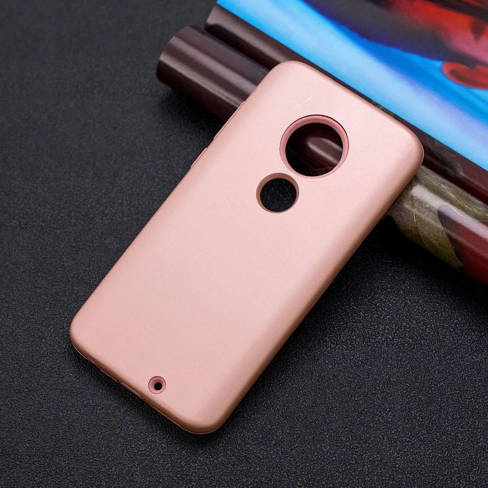 Гибридный резиновый бронированный чехол для Motorola Moto G7 G7 Plus противоударный пластиковый силиконовый чехол для Moto G7 power Funda