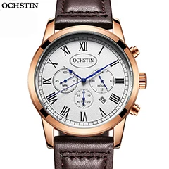 Reloj hombre ochстin Топ Роскошные Кварцевые часы мужские модные спортивные силиконовый ремешок водонепроницаемые часы светящиеся мужские наручные часы