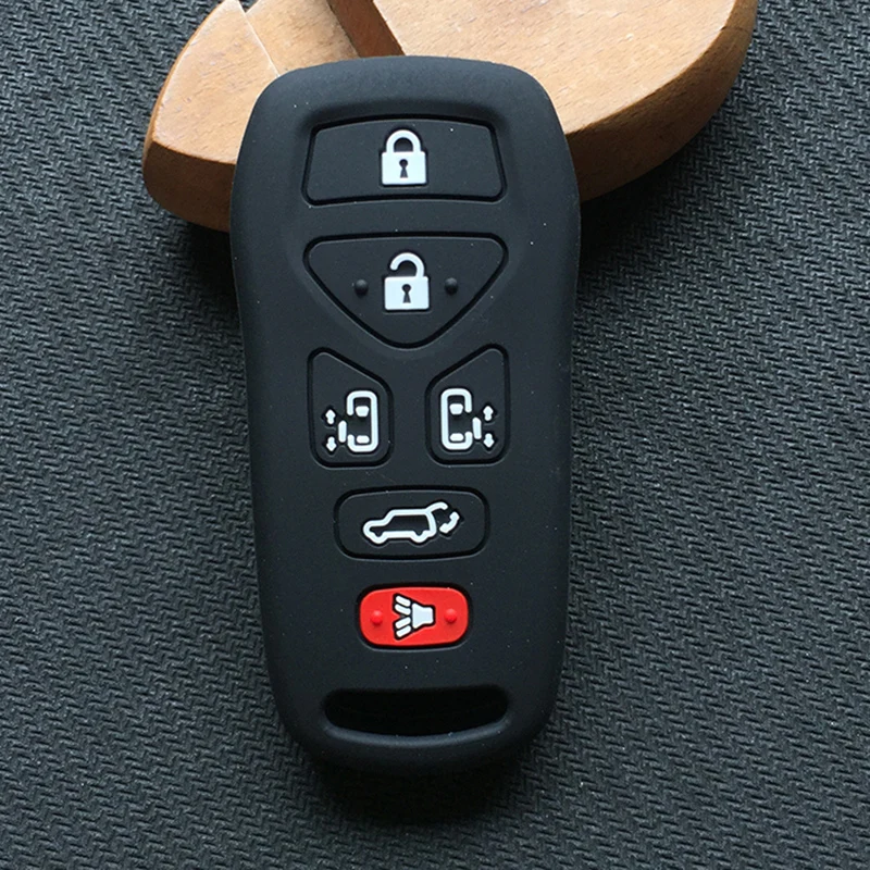 silicone car key cover case shell for For Nissan Quest 2004 -2010 New 5+1 buttons | Автомобили и мотоциклы