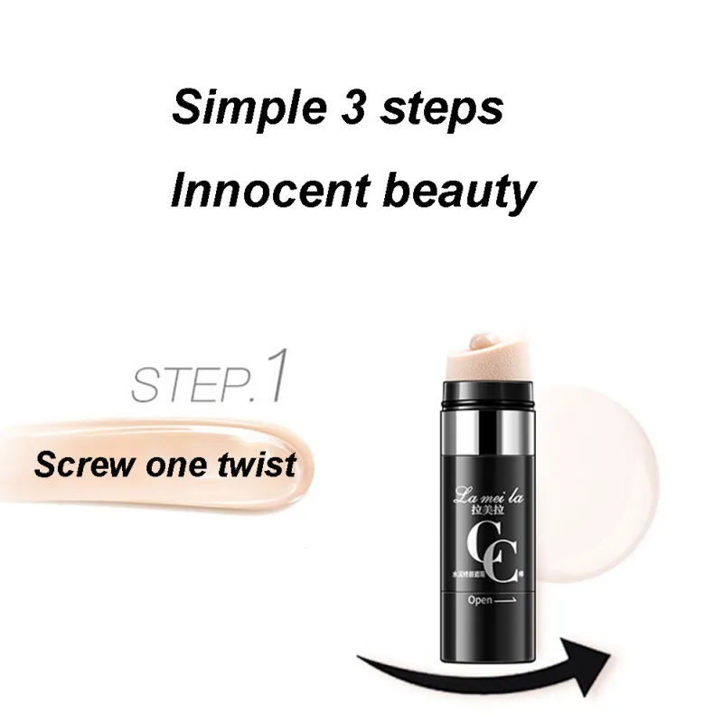 BB CC Air Cushion Stick покрытие дефекты даже цвет кожи увлажняющий стойкий консилер BB крем основа для макияжа лица