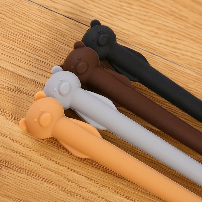 1 шт. Lytwtw с мультяшным медведем силиконовые кавайные школьные и офисные