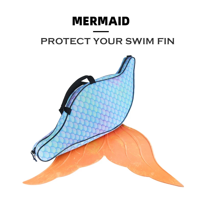 hiturbo-free-diving-equipment-mermaid-tail-diving-fin-protection-bag